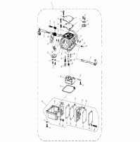 CARBURETOR ASSY - 2 Strock for TE9.9 TE15